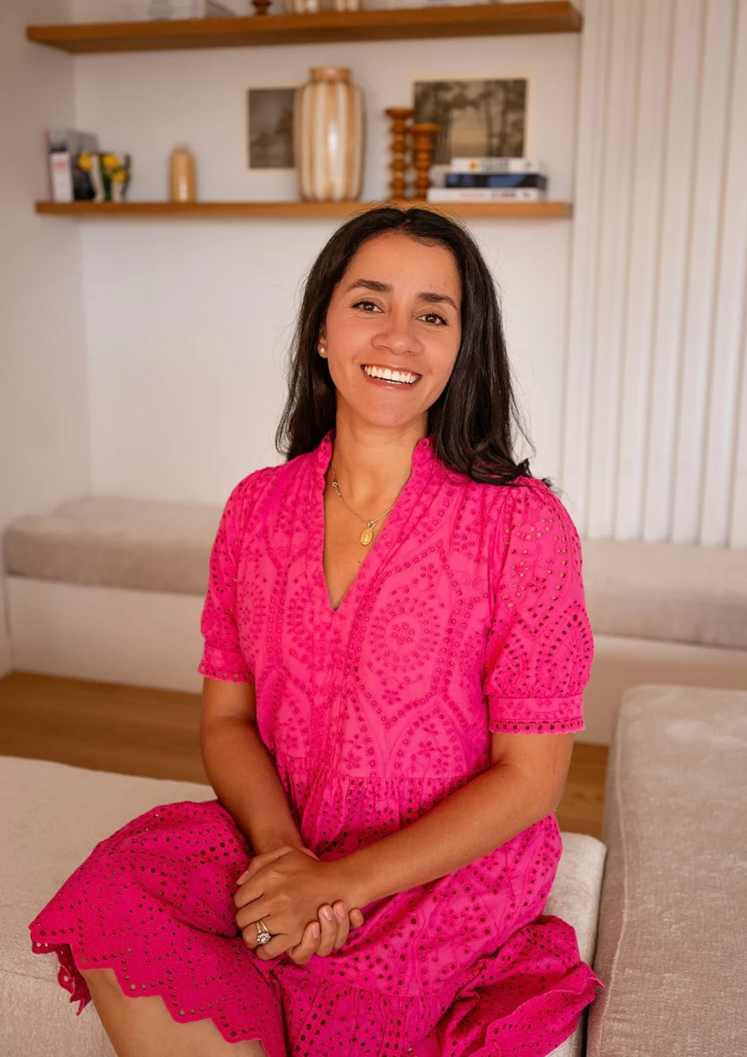 Portrait de Constanza dans son cabinet